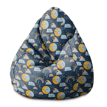 Sedací vak Pearshape Night Night