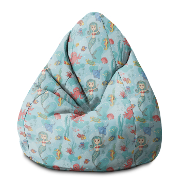 Sedací vak Pearshape Syrenka