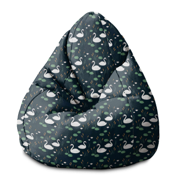 Sedací vak Pearshape River Birds