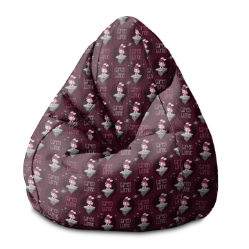 Sedací vak Pearshape Capten Bunny