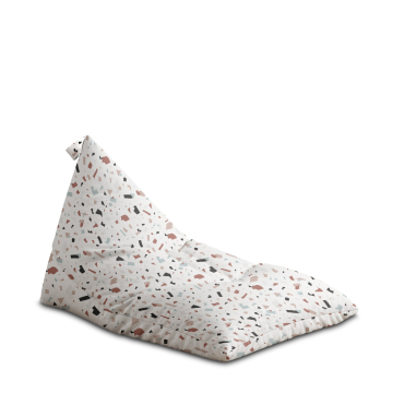 Sedací vak Triangle Brown Terrazzo