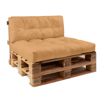 Sada polštářů z palet Beige