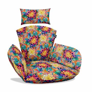 Polštář Cocoon Botanical Floral Geometric Pattern