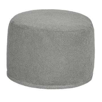 Sedací pytel okrouhlá podnožka Curio Mouse Grey