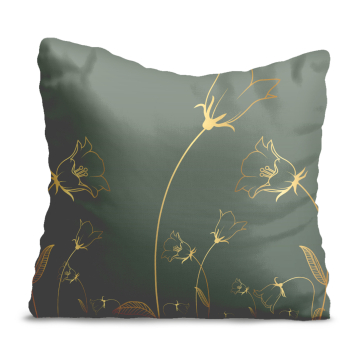 Polštář Engraving Botanical Pattern