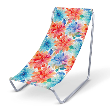 Kovové lehátko Floral Background