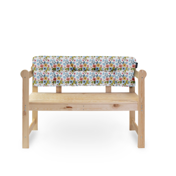 Polštář na opěradlo zahradní lavice Floral Fantasy