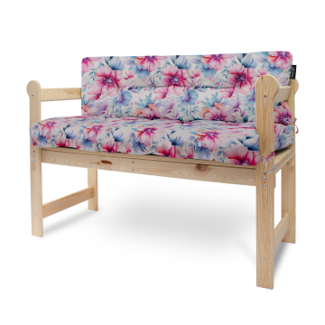 Sedací polštář na lavičku Pastel Flowers