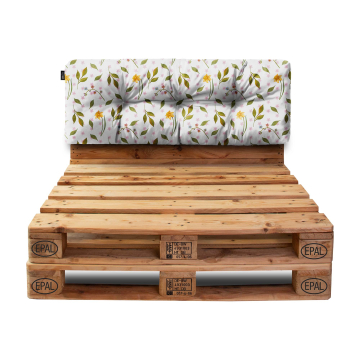 Polštář opěradla palety Spring Pattern