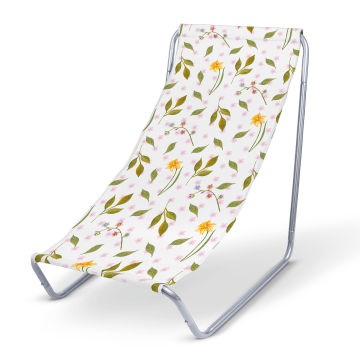 Kovové lehátko Spring Pattern