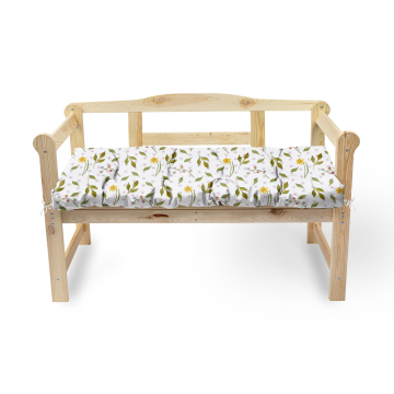 Sedací polštář pro zahradní lavičku Spring Pattern