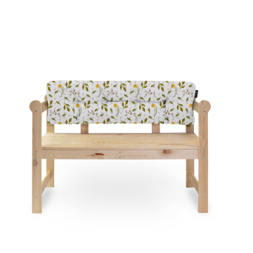 Polštář na opěradlo zahradní lavice Spring Pattern
