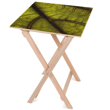 Dřevěný stolek Leaf