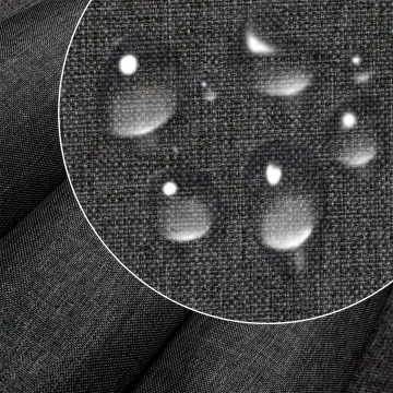 Látka s imitací lnu Star Dust