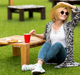 Relaxace pouze na zahradě!