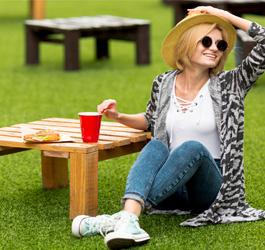 Relaxace pouze na zahradě!